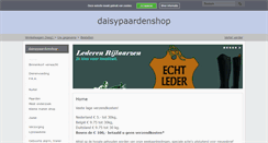 Desktop Screenshot of daisypaardenshop.nl